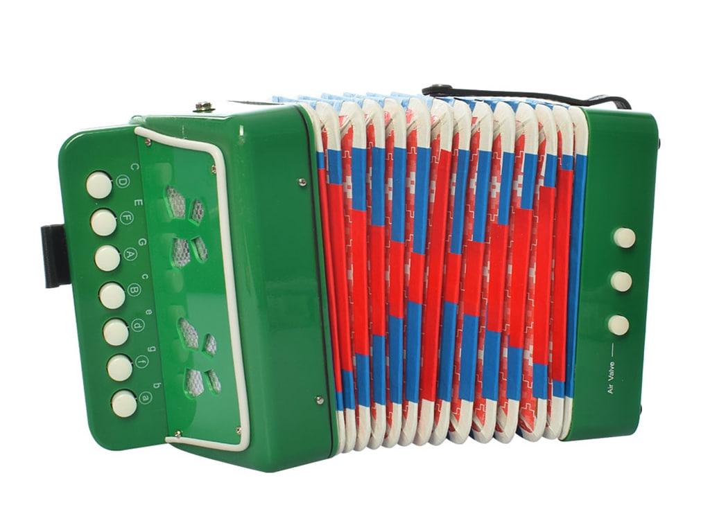 Гармошка дитяча 6429-133 Зелений (6429-133-2) - фото 1 Гармошка дитяча 6429-133 Зелений (6429-133-2) - фото 1