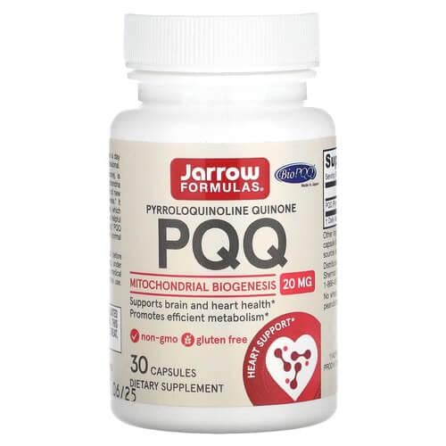 Пиролохинолинхинон PQQ Jarrow Formulas PQQ 20 мг 30 капс. (JRW-12032)