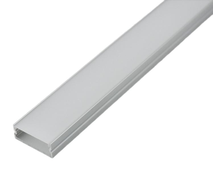 Профиль для светодиодной ленты алюминиевый 2000x10x30 мм (28333)