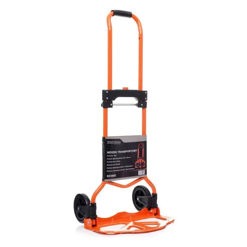 Тележка платформенная складская Kraft Dele KD3092 70 кг