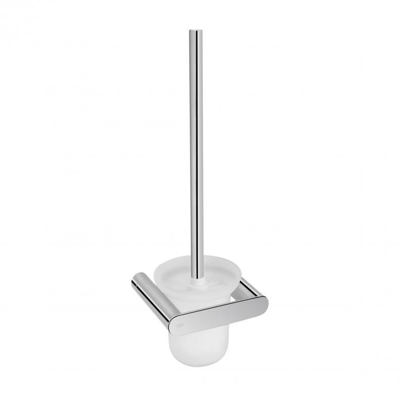 Йоржик для унітаза Qtap Stetka 3102103C настінний Білий/Хром (SD00042763)