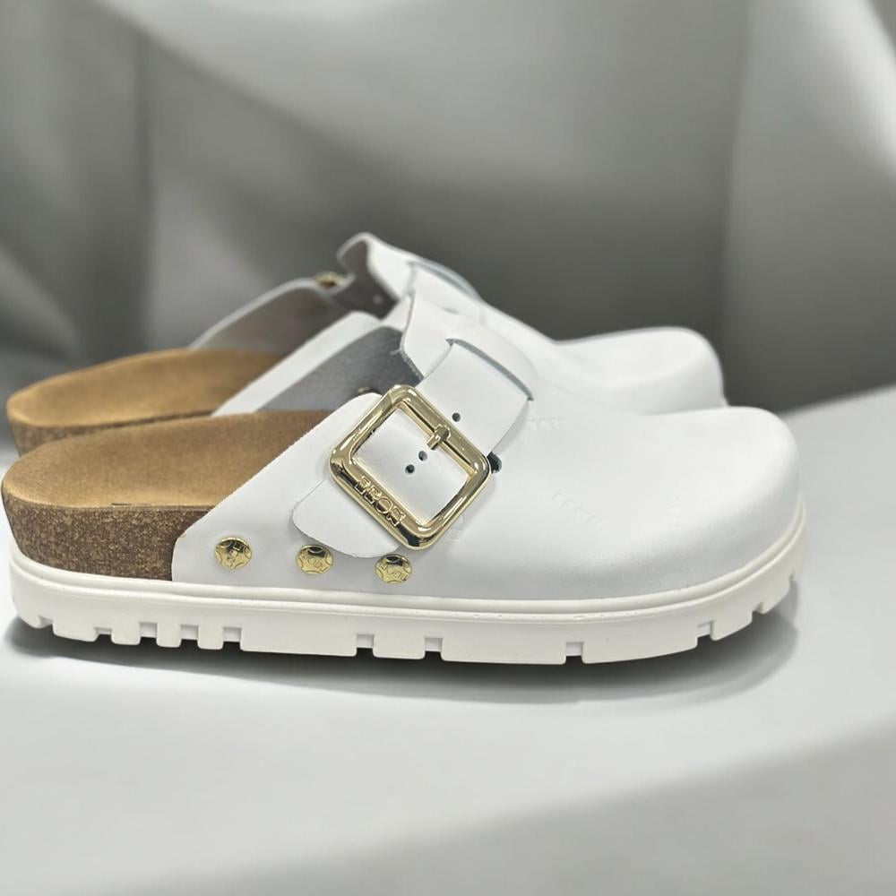 Сабо жіночі Leon р. 39 Білий (6000 (1) - фото 5