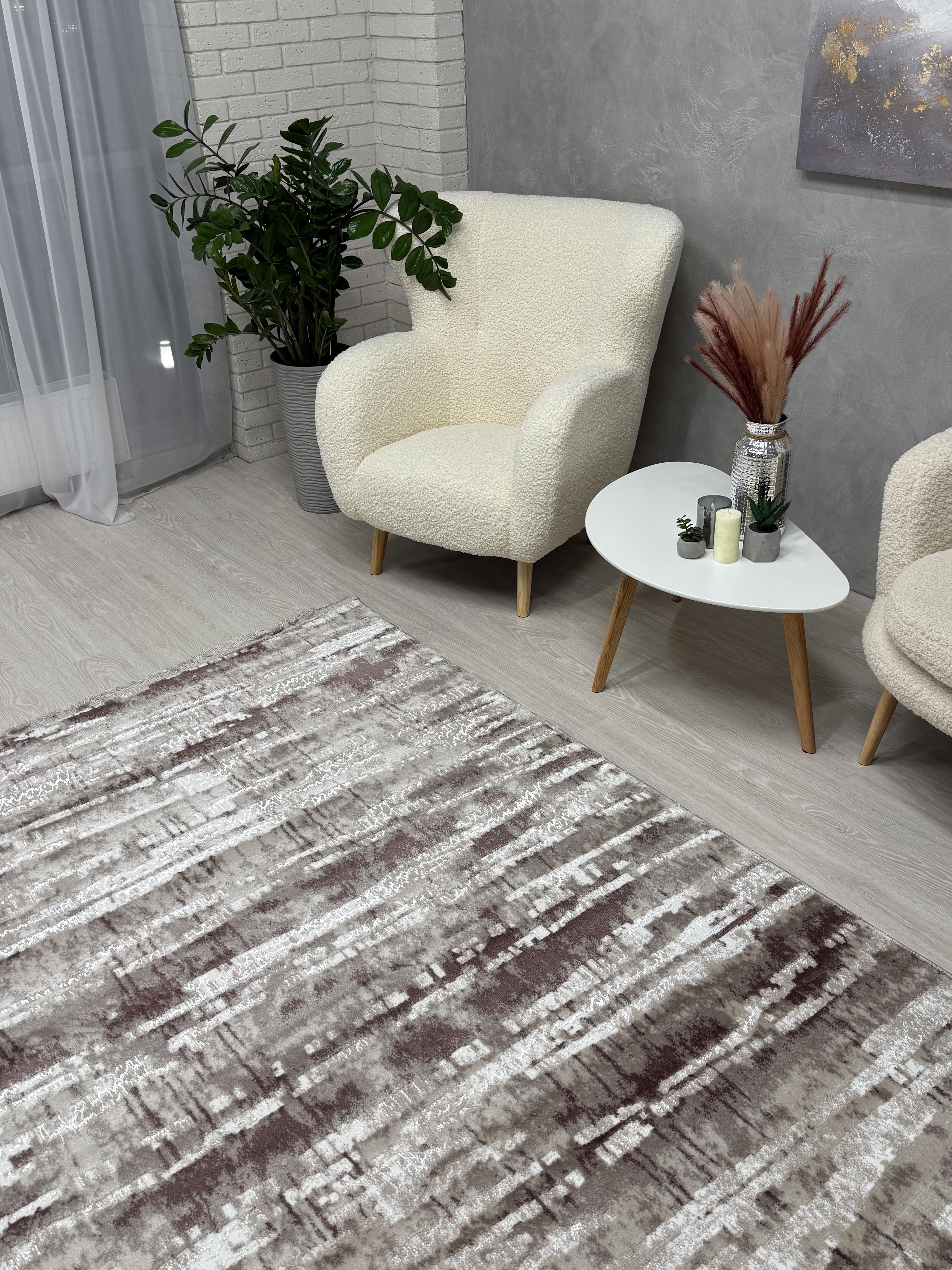 Килим Mars з невисоким ворсом 200x400 см Бежевий (2701BAK/K8) - фото 6 Килим Mars з невисоким ворсом 200x400 см Бежевий (2701BAK/K8) - фото 6