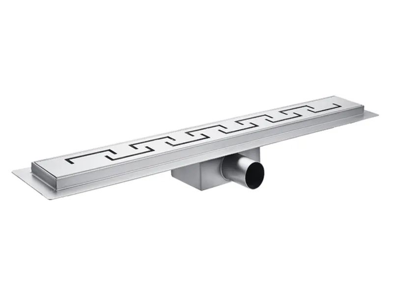 Трап для душа линейный KOER FD04-70x500 нержавеющая сталь 500x70 мм с гидрозатвором/решеткой (AC0704)