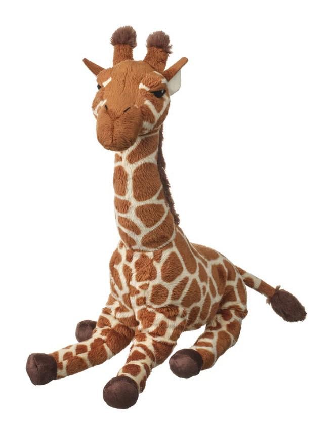 Мяка іграшка SANDLÖPARE жираф 45 см Коричневий (29621405)