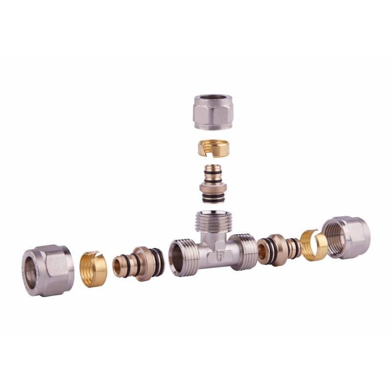 Тройник обжимной SD Forte 20 (SF176W202020) Тройник обжимной SD Forte 20 (SF176W202020)