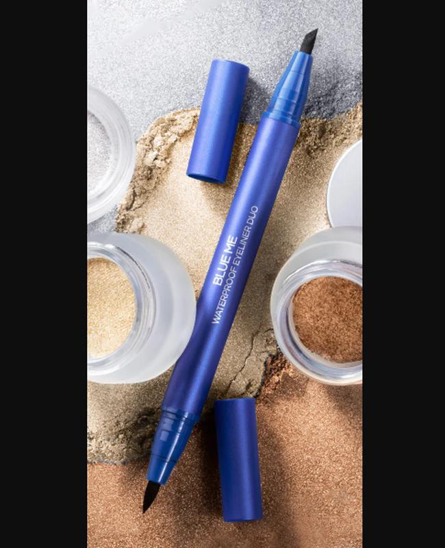 Подводка-маркер для глаз Kiko Milano двойная водостойкая Blue Me Waterproof Eyeliner Черный (2090863997) - фото 3