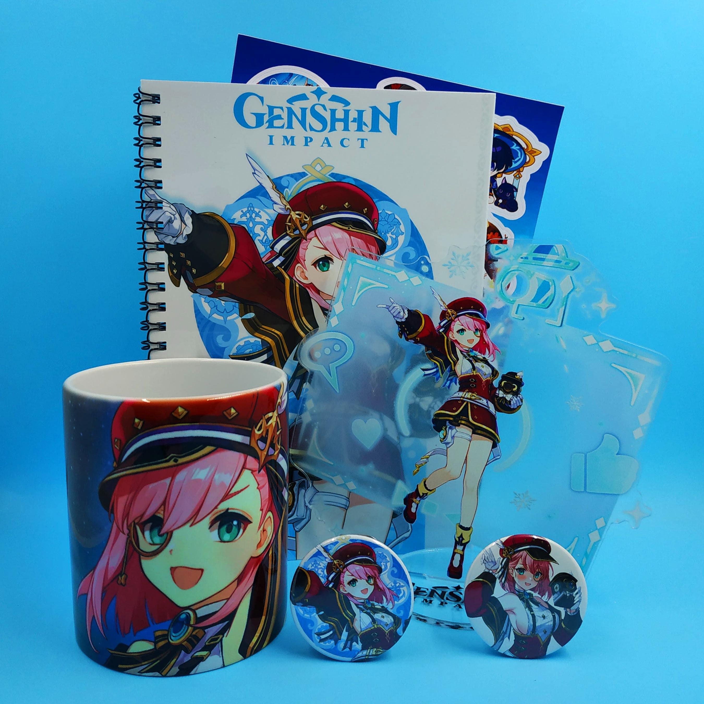 Бокс коллекционный Шарлотта с чашкой из Геншин Импакт (7315)