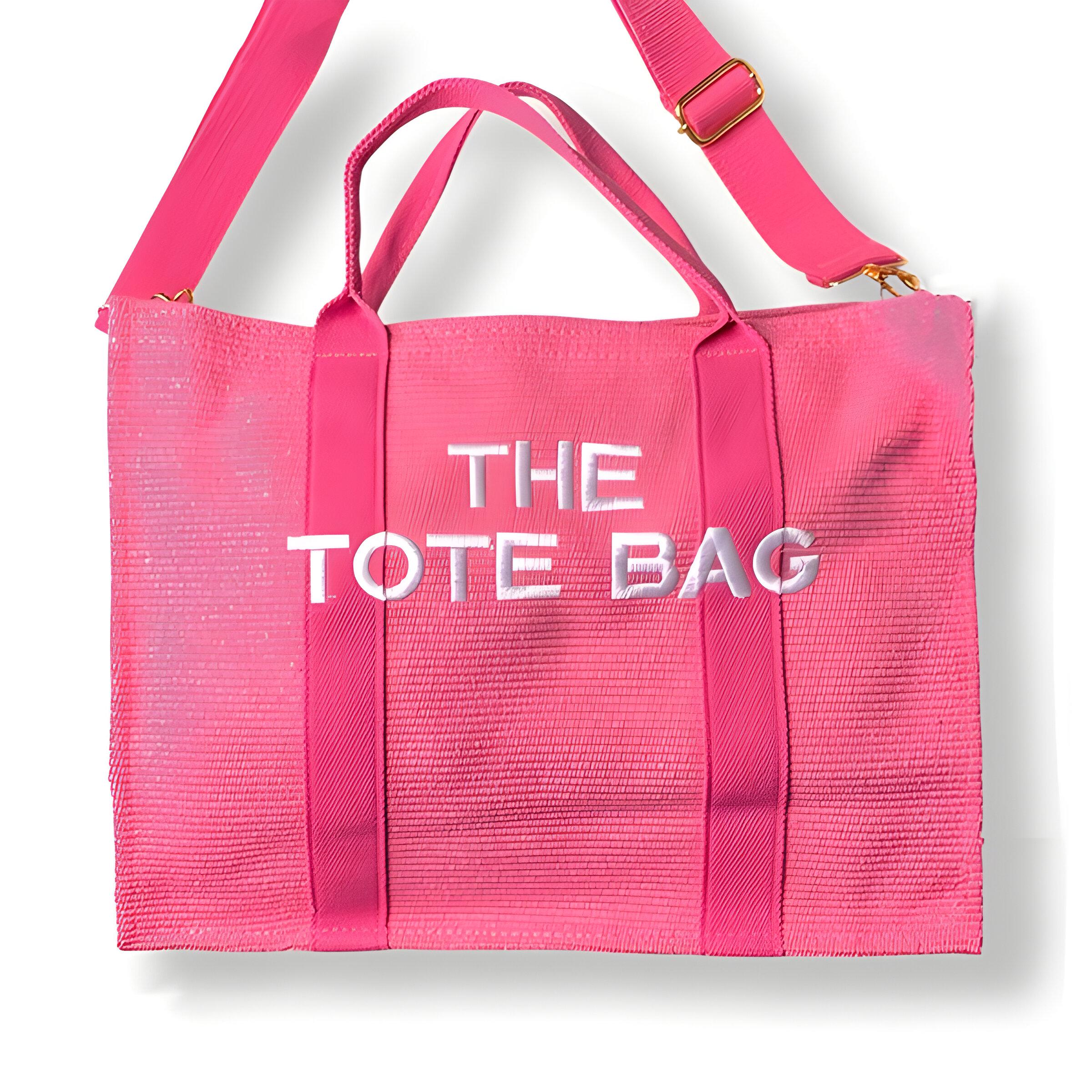 Сумка-шопер большая Малиновый (24-497) - фото 1 Сумка-шопер большая Малиновый (24-497) - фото 1