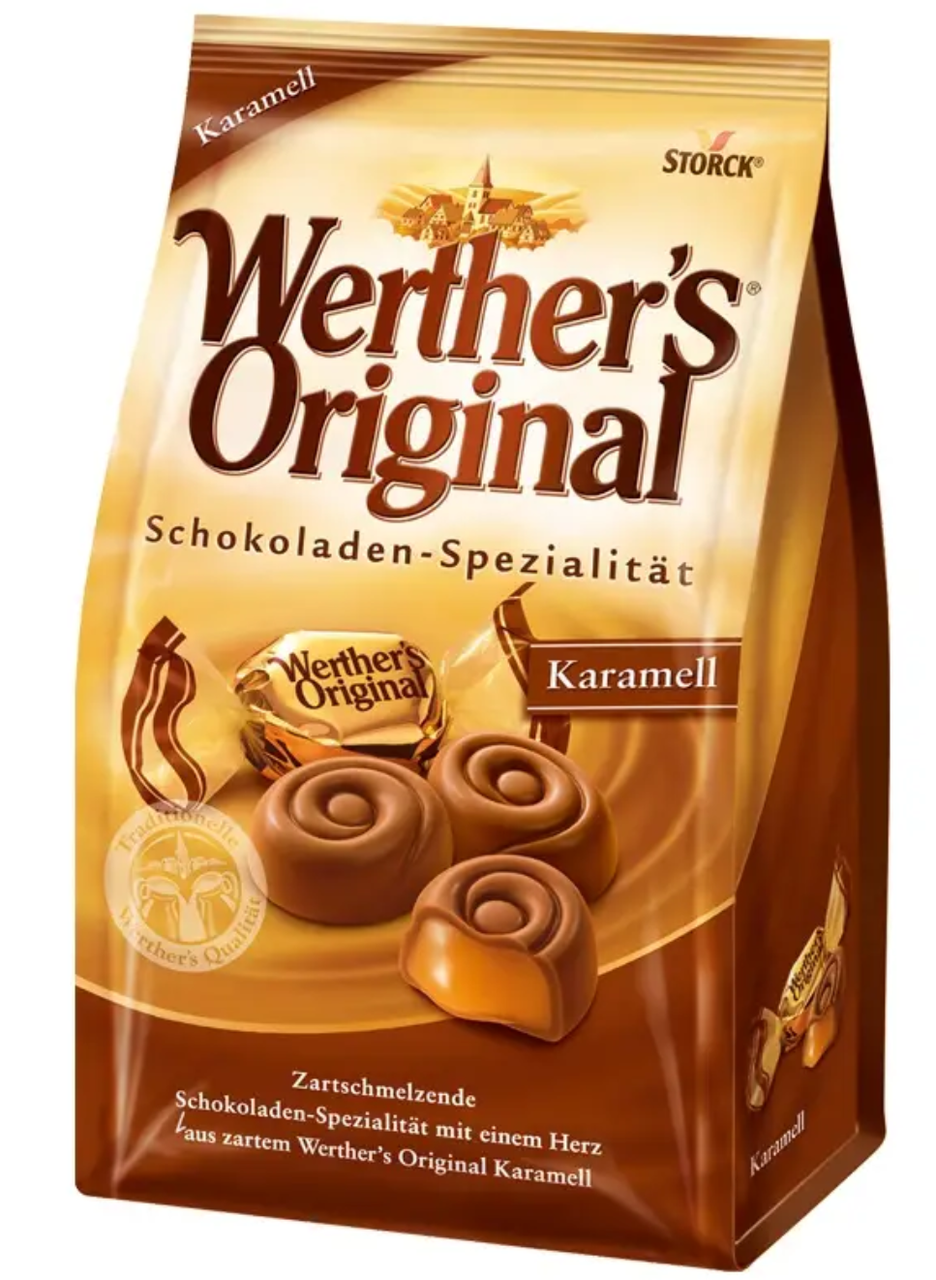 Конфеты Werther's Original Schokoladen Karamell 153 г (2463291420)