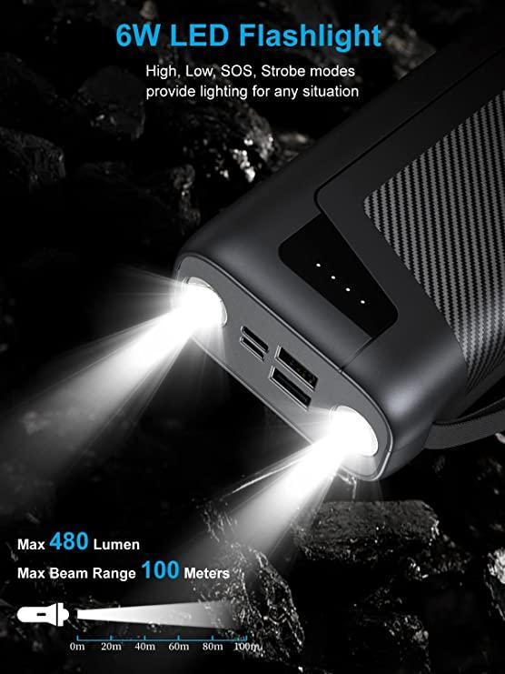 Повербанк 30000 мАг для телефонів iPhone/Samsung/Pixel/Pad - фото 2 Повербанк 30000 мАг для телефонів iPhone/Samsung/Pixel/Pad - фото 2