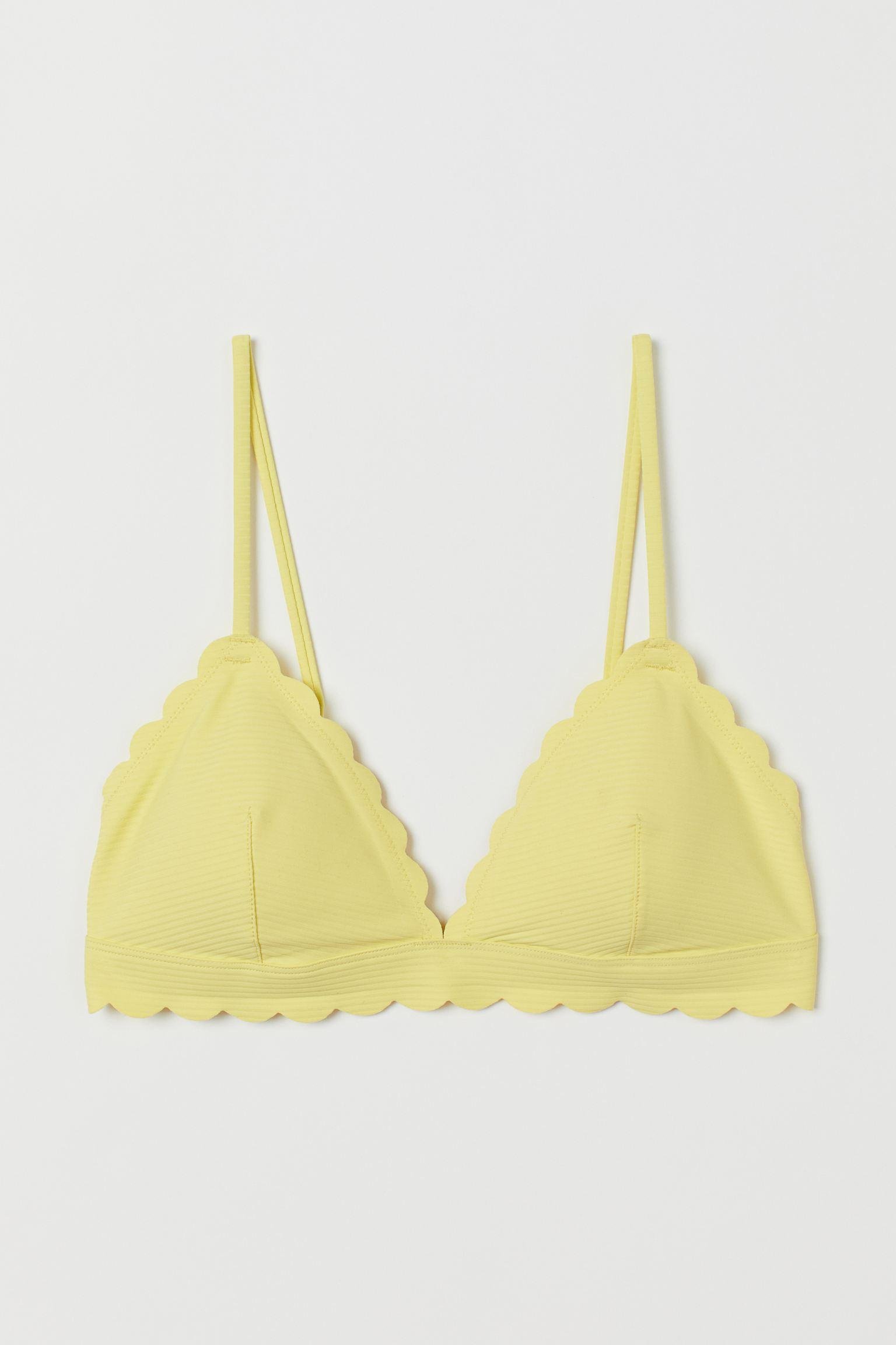 Купальный бюст H&M р. 44 Желтый (838055) Купальный бюст H&M р. 44 Желтый (838055)