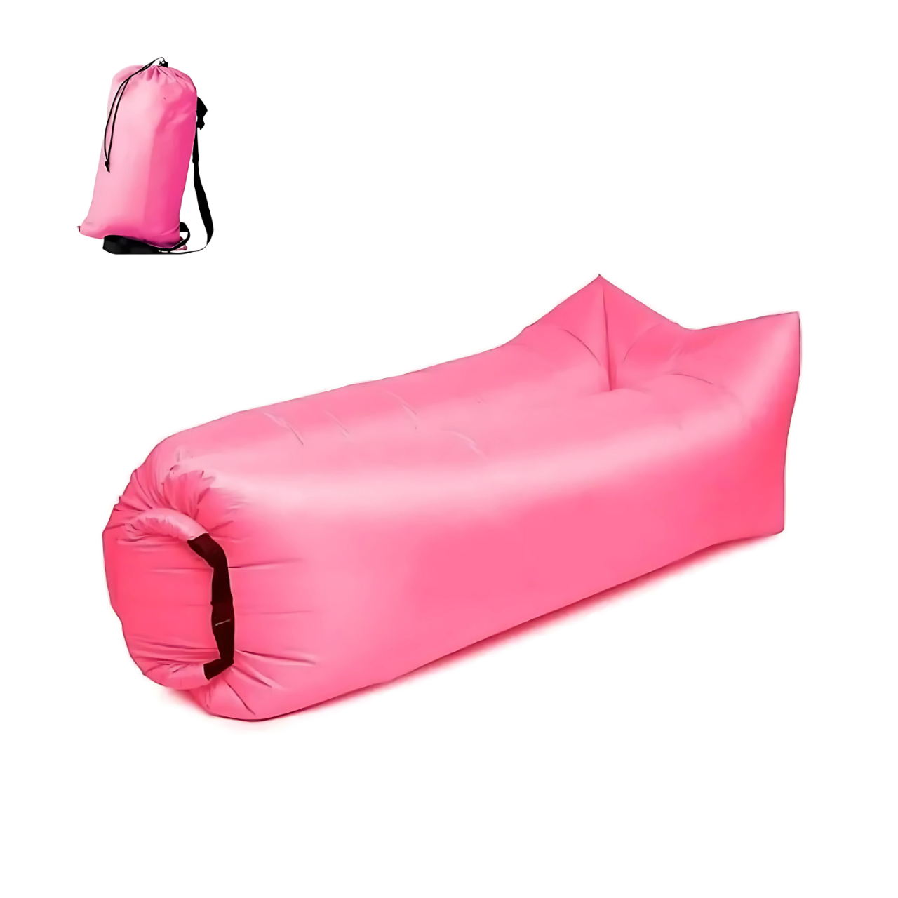 Лежак надувной Lamzac X-2 MAX двухслойный 200х90х70 см до 200 кг Розовый (TM001314) - фото 1 Лежак надувной Lamzac X-2 MAX двухслойный 200х90х70 см до 200 кг Розовый (TM001314) - фото 1