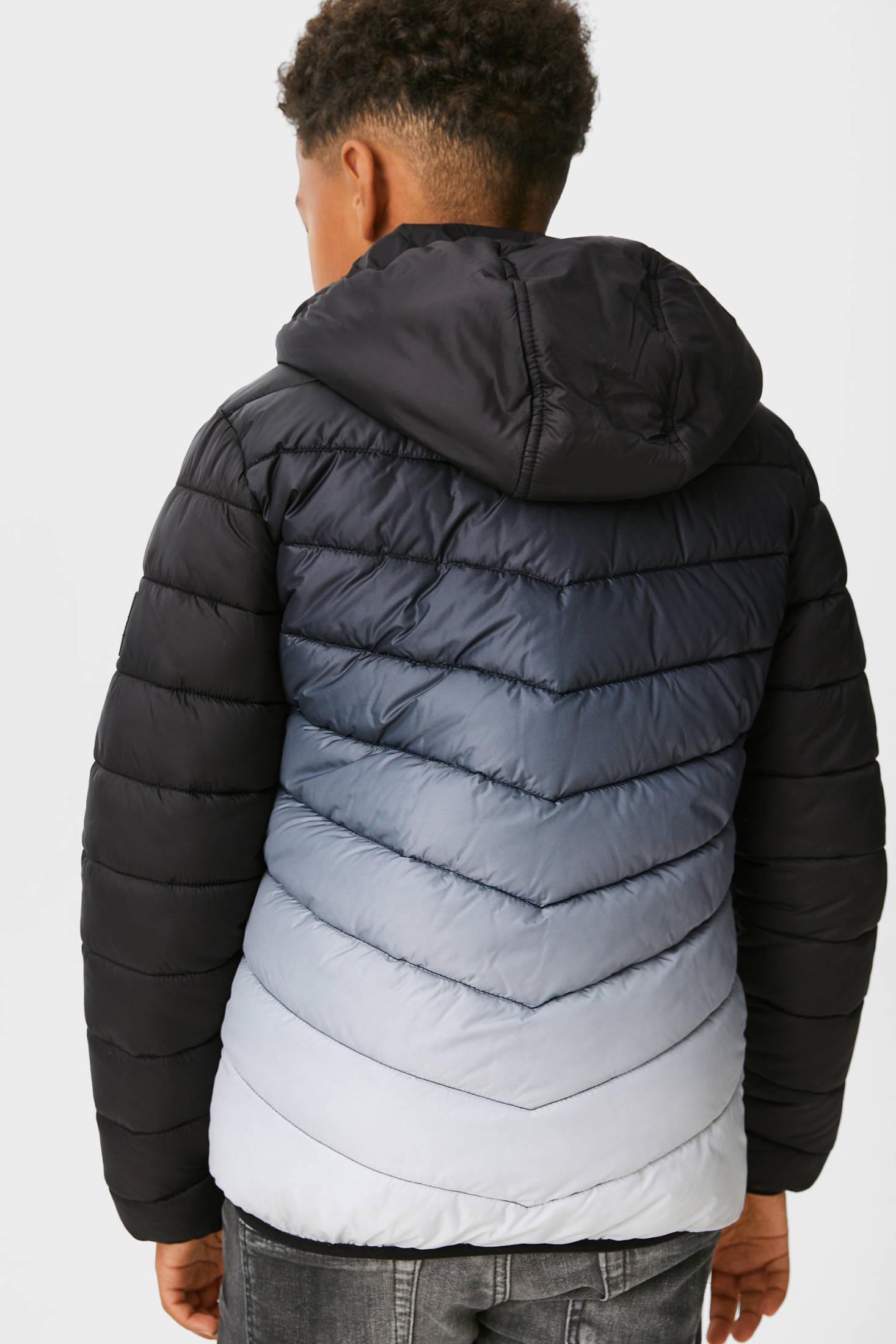 Куртка для хлопчика C&A демісезонна розмір 140 см Сірий/Чорний (2137750) - фото 2 Куртка для хлопчика C&A демісезонна розмір 140 см Сірий/Чорний (2137750) - фото 2