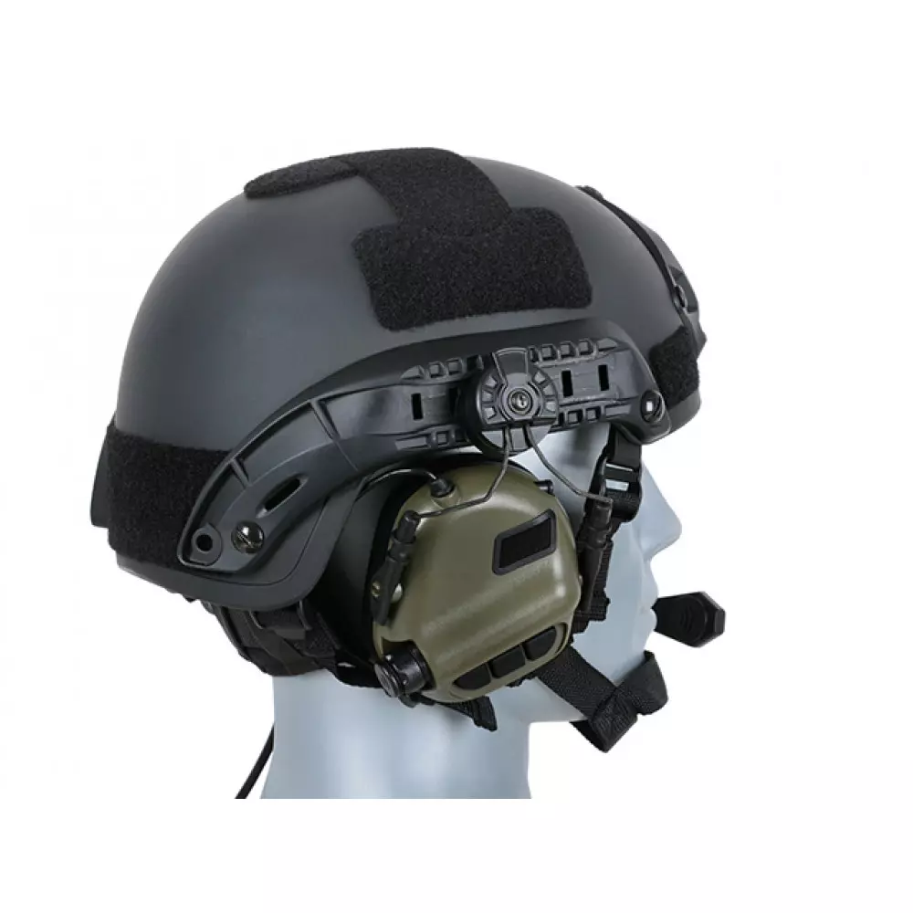 Наушники активные EARMOR M32H for ARC Helmet Rails Оливковый (60074035) - фото 4 Наушники активные EARMOR M32H for ARC Helmet Rails Оливковый (60074035) - фото 4
