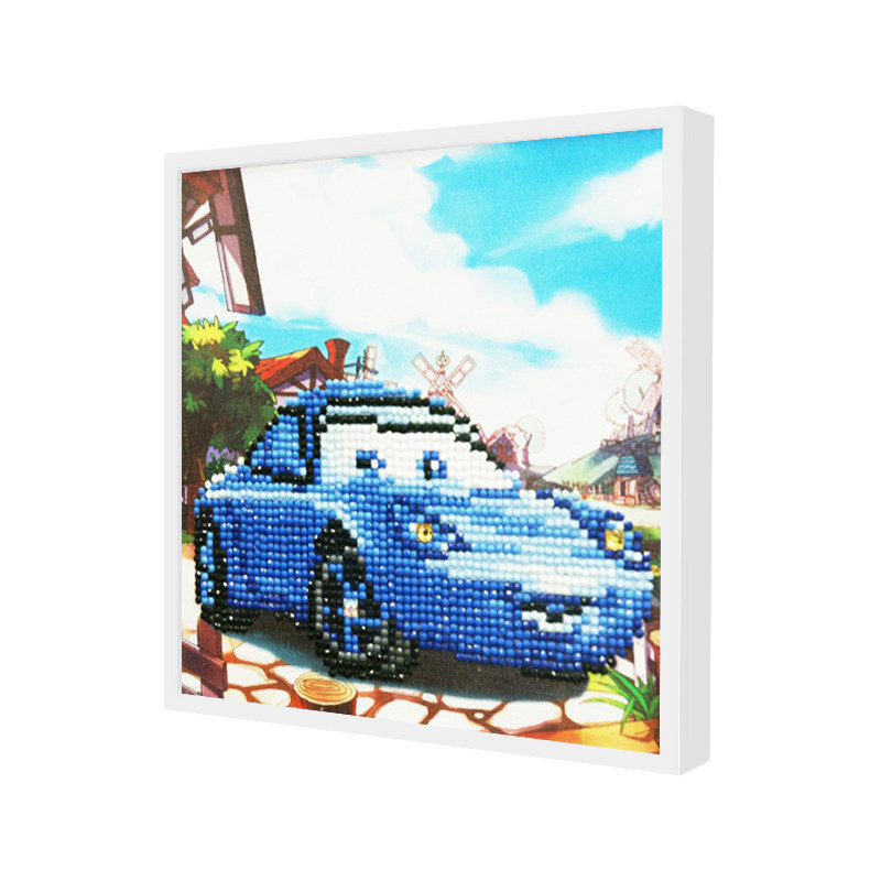 Мозаика алмазная Lesko DIY 1075 Тачки Салли детское рукоделие Мозаика алмазная Lesko DIY 1075 Тачки Салли детское рукоделие