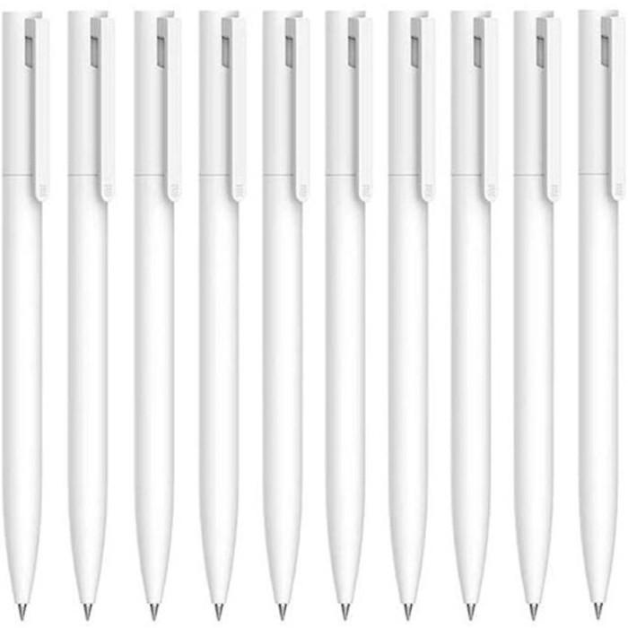 Комплект ручек Mijia Roller Pen 10Pcs Box BZL4027TY White - фото 1