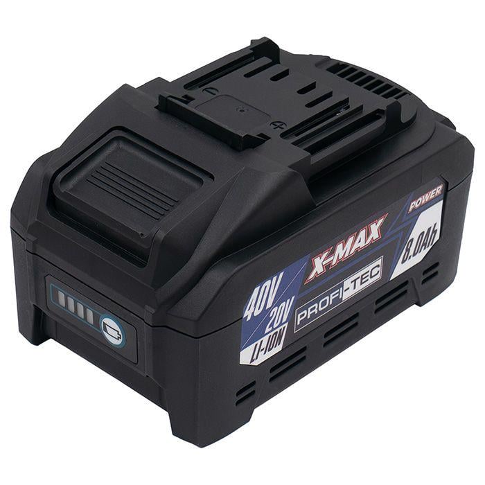 Батарея PROFI-TEC PT4080XM X-MAX 40 | 20 В 8,0 Аг для зварювального апарату PCWM16040 та сумісна з лінійкою POWERLIne (006945)