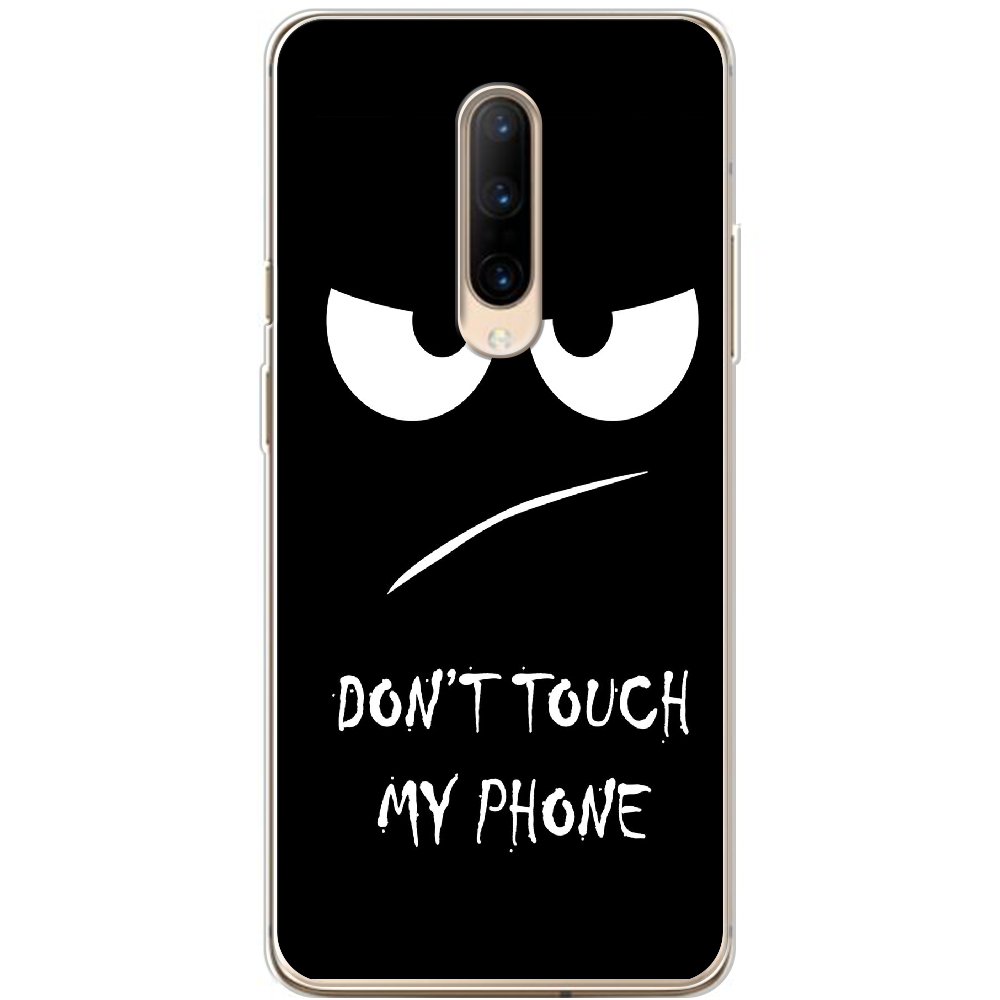 Чохол BoxFace OnePlus 7 Pro Don't Touch my Phone Прозорий силікон (37257-up535-37257)