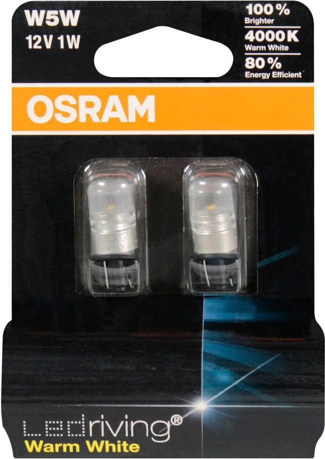 Лампочка без цоколя Osram LED T10 W5W 12V 1W +- 4000K W2.1x9.5d 2850 WW 02B