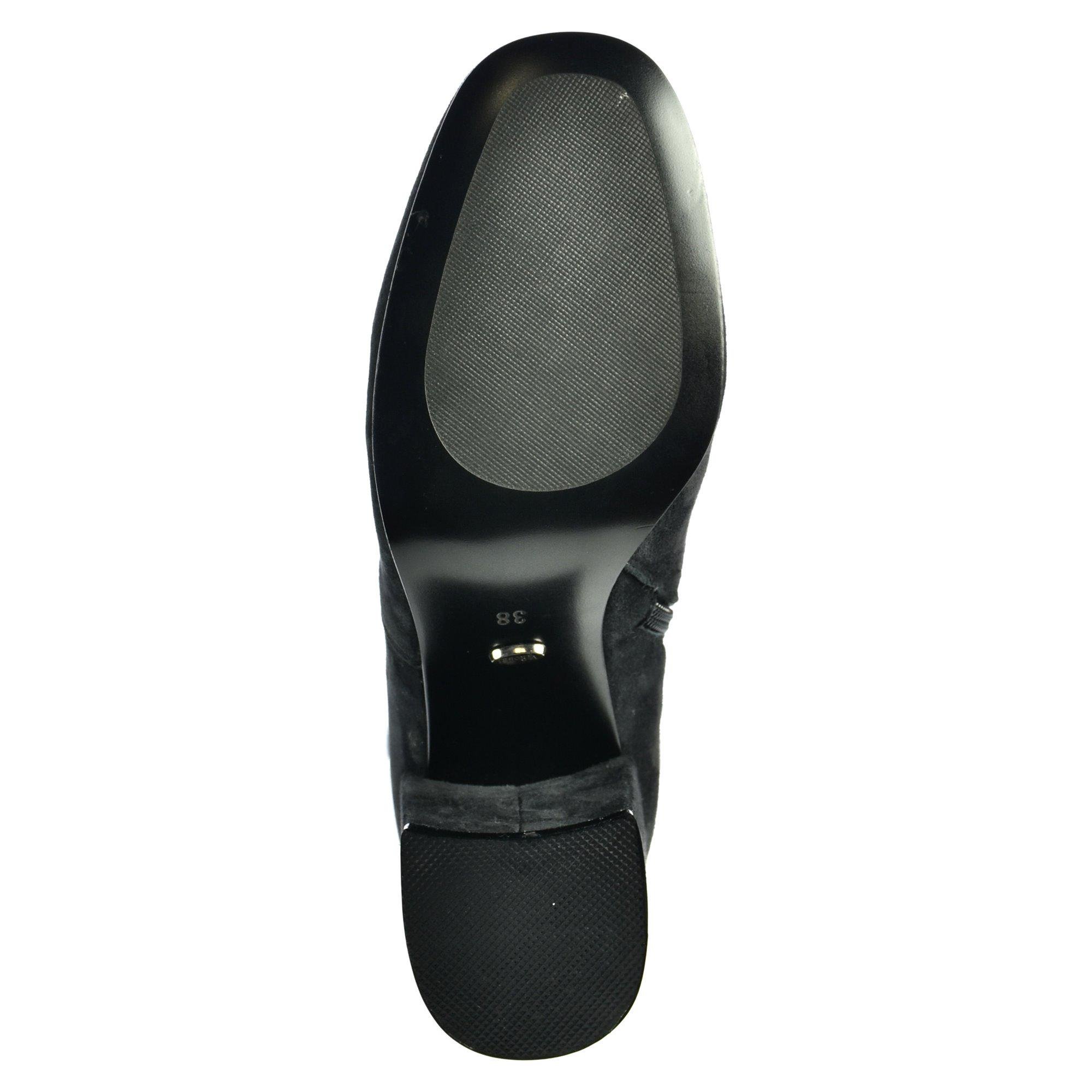 Ботфорти жіночі осінні Vitto Rossi р. 38 Чорний (05246-38) - фото 5