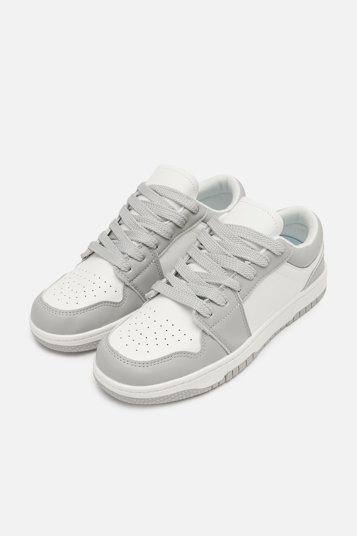 Кеди жіночі на плоскій підошві р. 37 Білий (SKT001032362) - фото 3 Кеди жіночі на плоскій підошві р. 37 Білий (SKT001032362) - фото 3