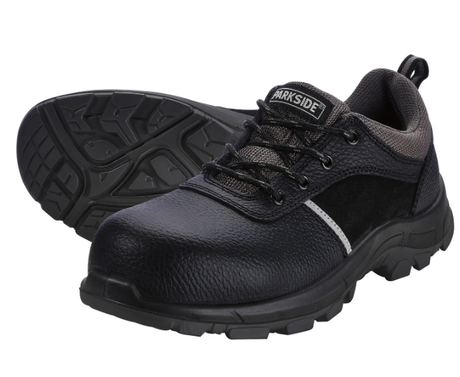 Рабочие ботинки PARKSIDE S3 с антипрокалывающей PU-подошвой и световозвращающими вставками р. 43 (parkside - 2) Рабочие ботинки PARKSIDE S3 с антипрокалывающей PU-подошвой и световозвращающими вставками р. 43 (parkside - 2)