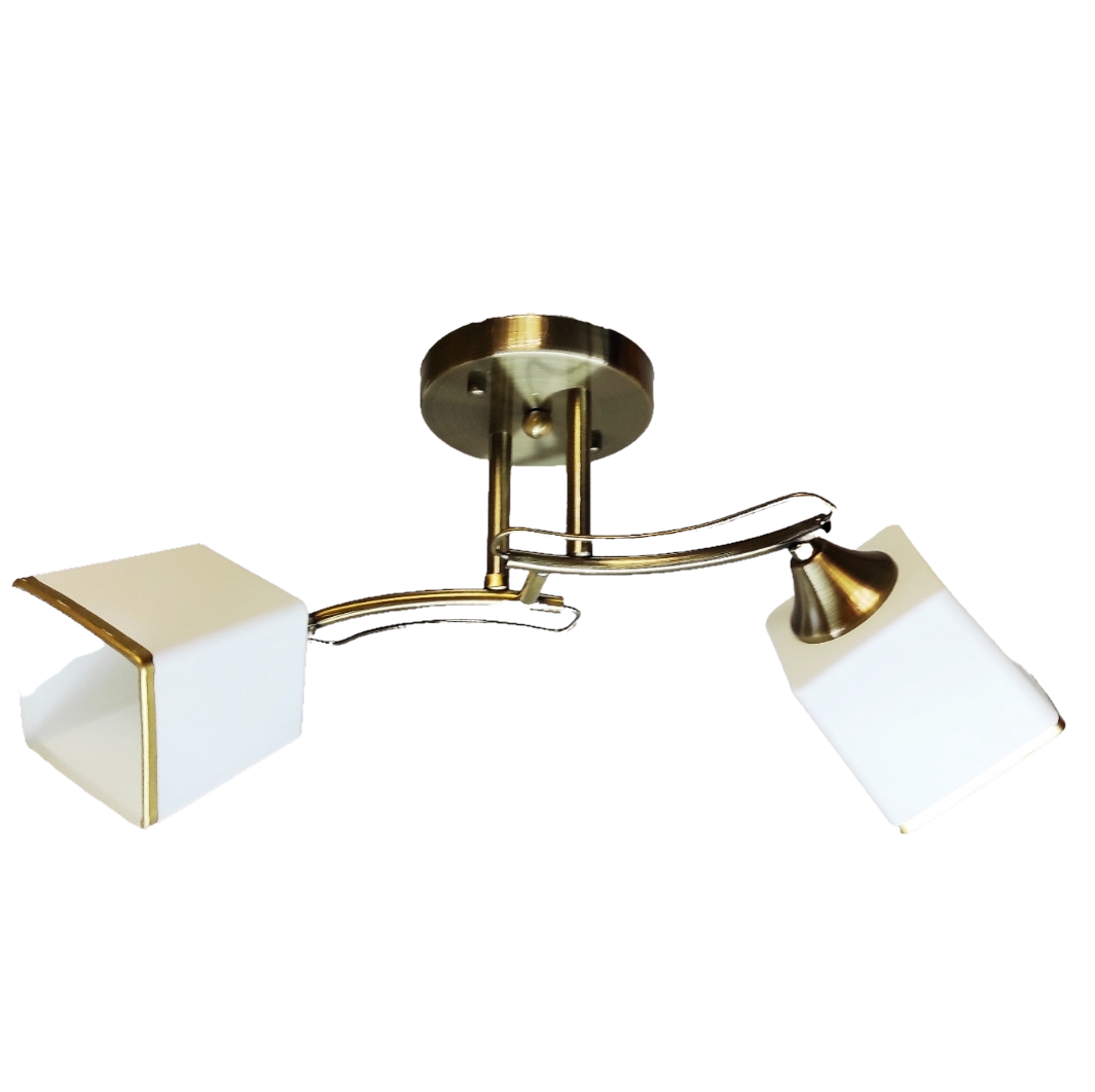 Люстра стельова Svet Хай-тек Латунь (193054/2ab.sv)