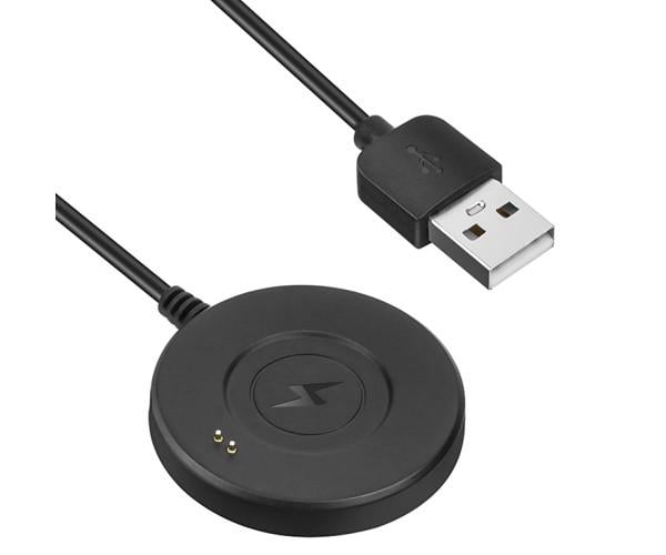 Зарядное устройство Hoco Y2 Pro с кабелем для смарт-часов Black