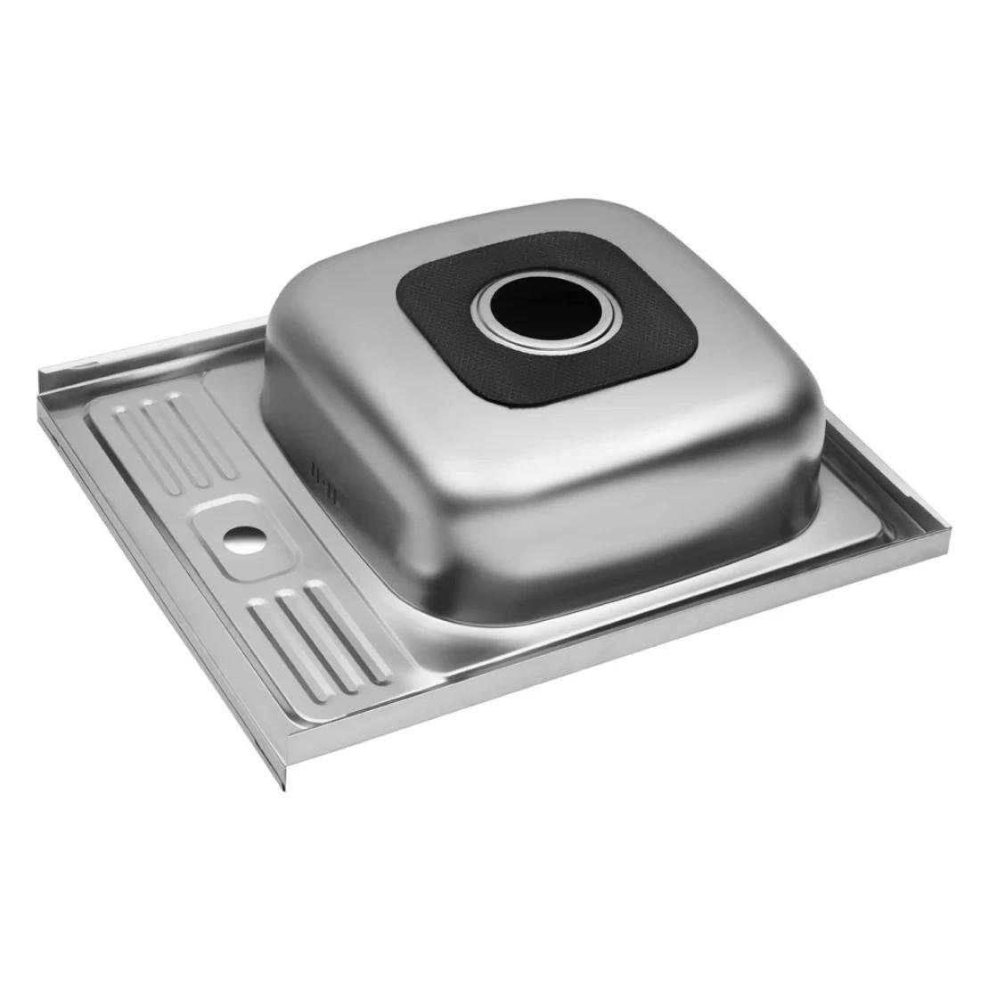 Тумба для кухни с мойкой и сифоном 50х60 см Дуб молочный (25402815) - фото 9