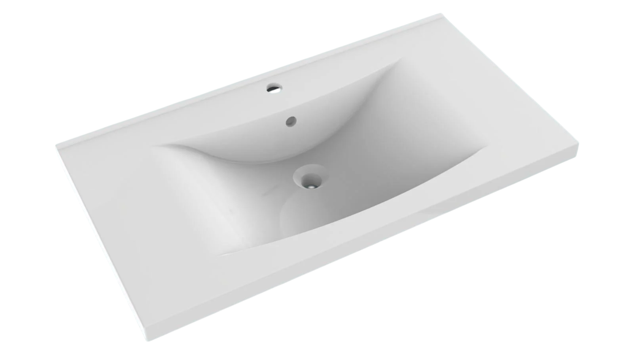 Умывальник Аmidicon lIZA 90х48 см Белый (27983431)