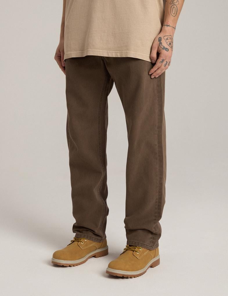 Джинси чоловічі Diverse CLTN SKOV р. 34/32 Коричневий (5905384075390) - фото 2