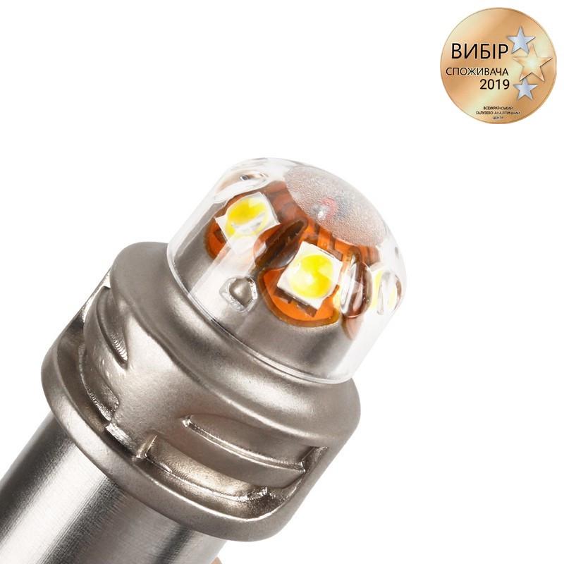 Лампи світлодіодні в габарити S01-P21W/1156 Carlamp 30W Canbus з обманкою 450 лм 6000 К (S01/1156) - фото 2