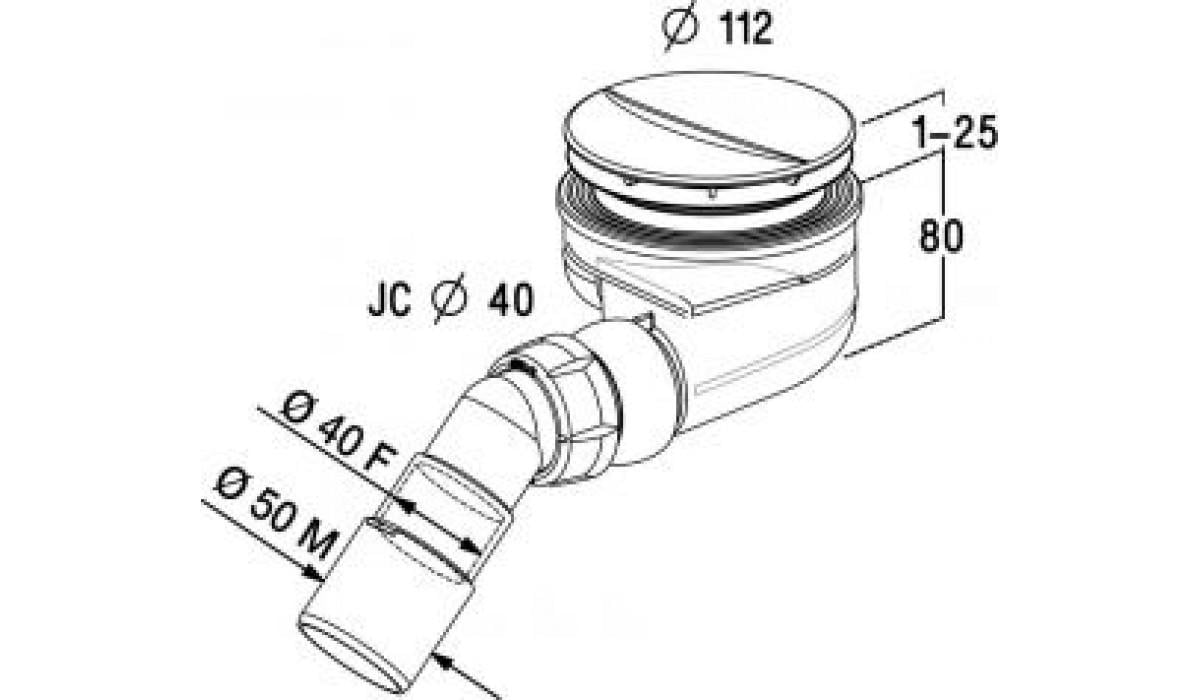 Сифон для поддонов (2061092449) - фото 2 Сифон для поддонов (2061092449) - фото 2