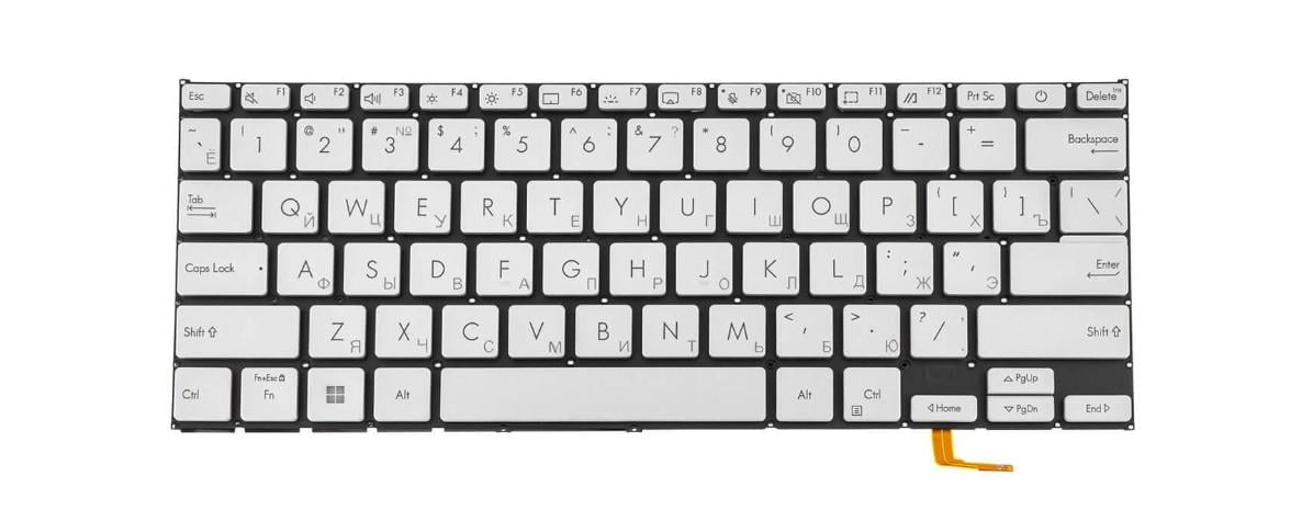 Клавиатура для ноутбука Asus Y1402CIA с подсветкой клавиш (0KNB0-112RUS00)