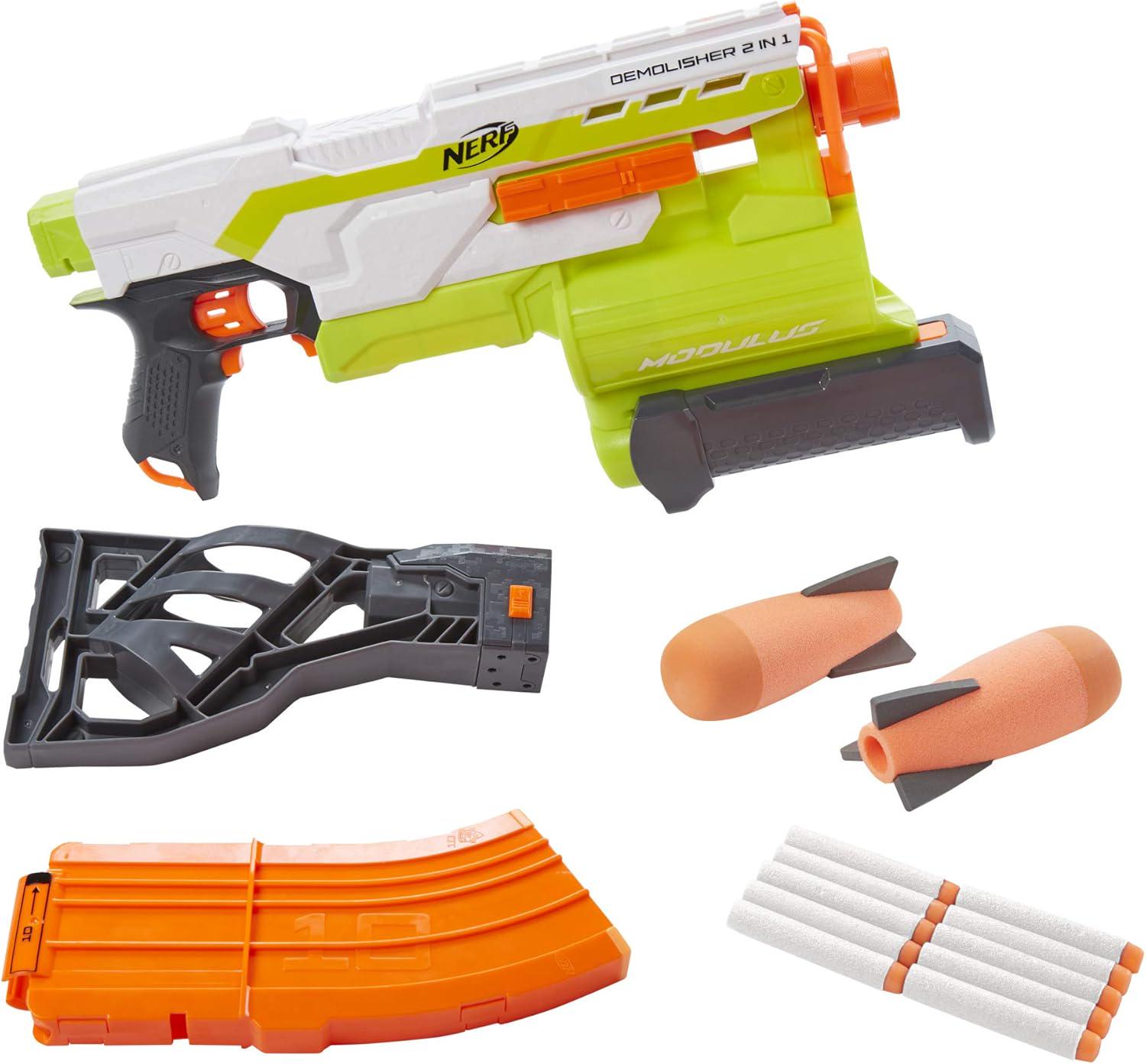 Бластер моторизований Nerf Modulus demolisher 2в1 motorized blaster (29548764) - фото 3
