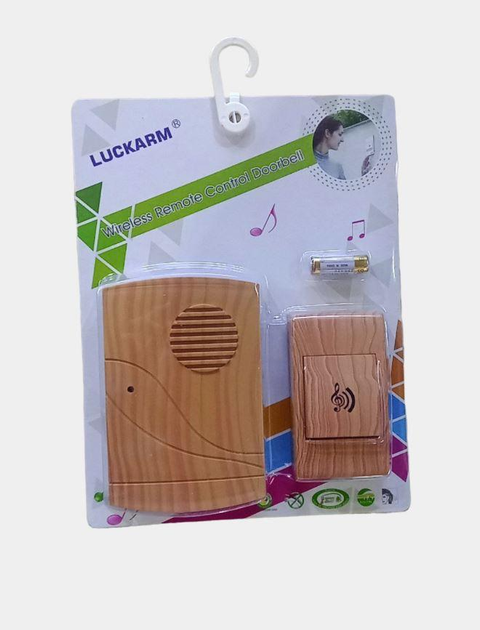 Дверний дзвінок Luckarm Intelligent D602 бездротовий від батарей Дерево (3641) - фото 2 Дверний дзвінок Luckarm Intelligent D602 бездротовий від батарей Дерево (3641) - фото 2