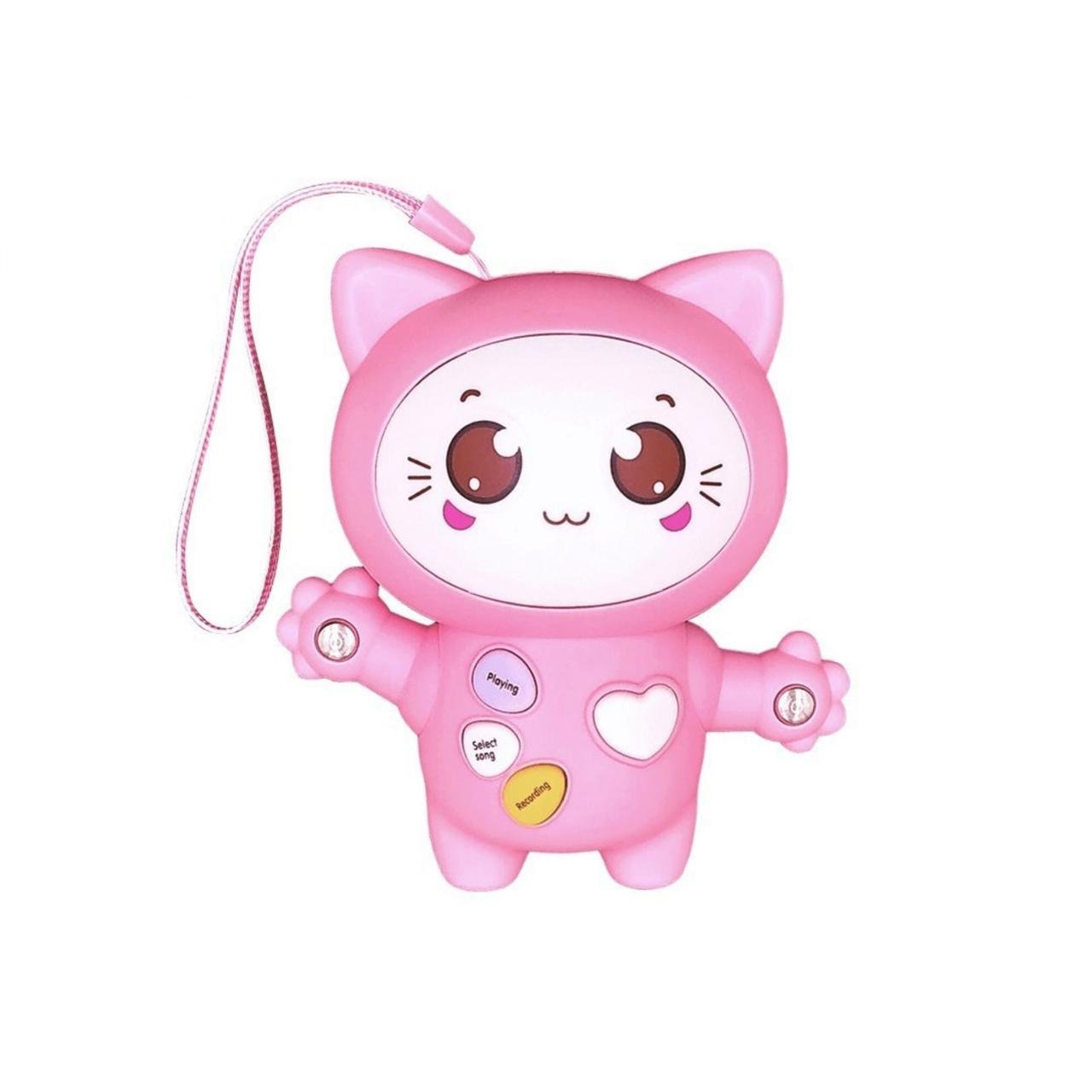 Іграшка інтерактивна музична Smart Baby Link Link Cat з функцією нічника Рожевий (0015)