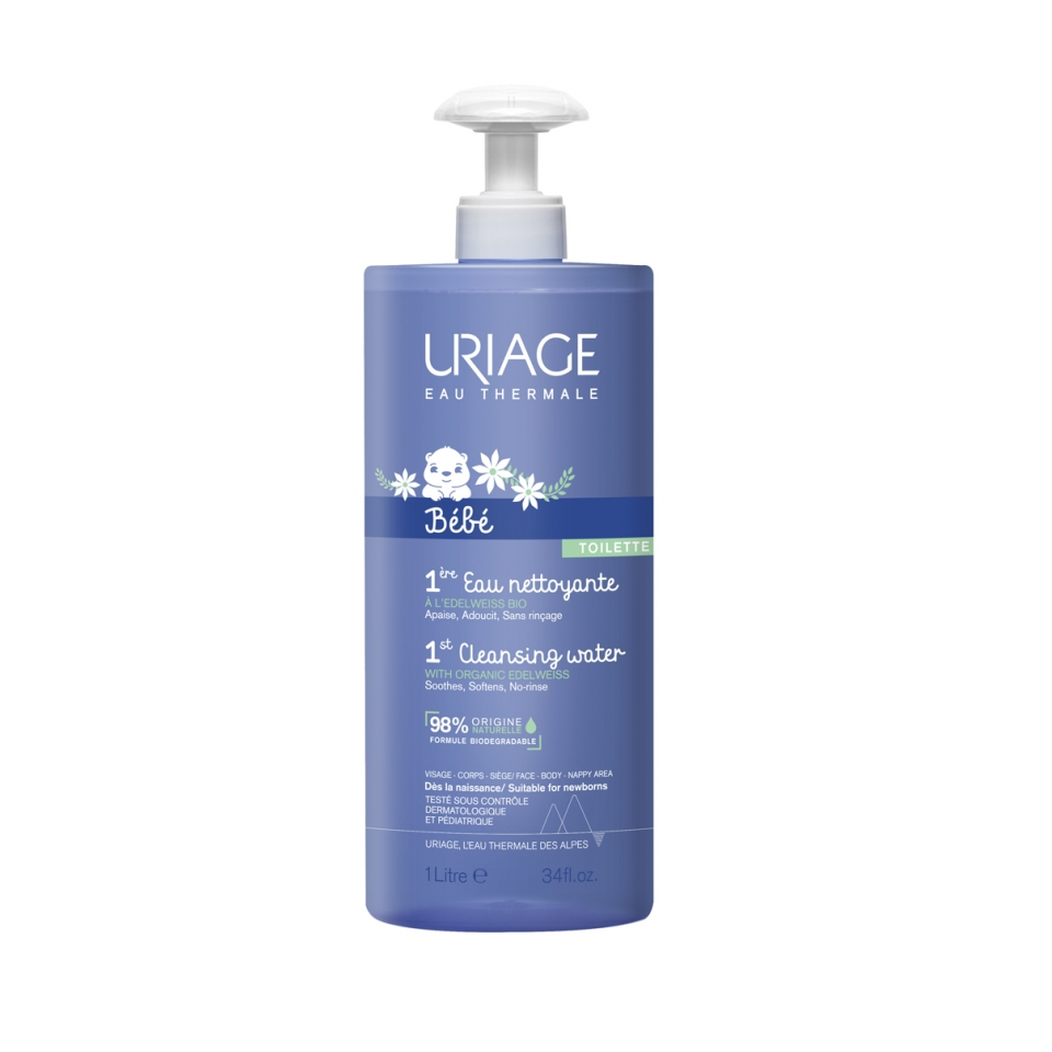 Крем очищающий Uriage Bebe 1 L Creme Lavante уход за малышом 1000 мл