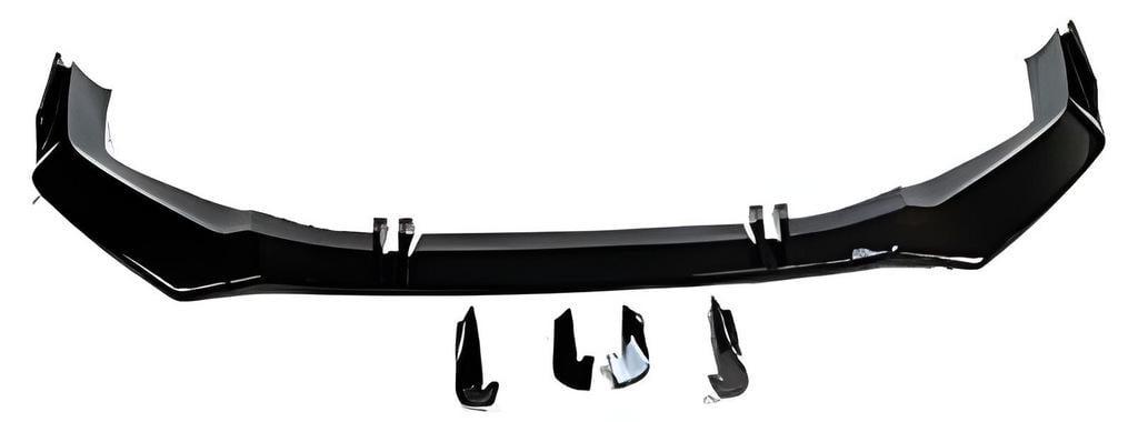 Накладка передняя GT Tuning Lip для Audi Q8 2018-гг. пластик Черный (26689279)