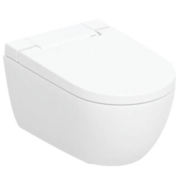 Унітаз-біде підвісний Geberit AquaClean Alba 146.350.01.1 KeraTect накладка Білий