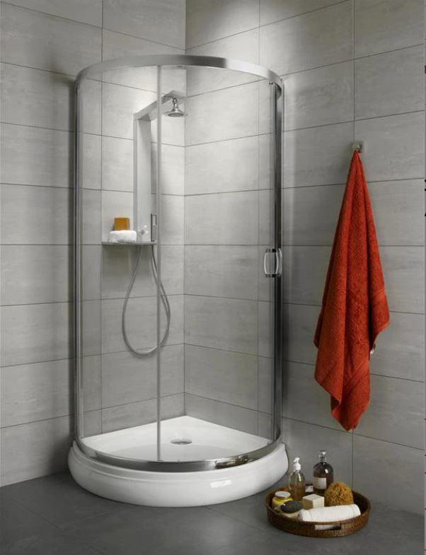 Душевая кабина Radaway Premium Plus B 90x90 см стекло fabric (30473-01-06N)
