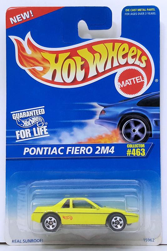 Игрушечная машинка Hot Wheels Pontiac Fiero 2M4 1996 №463 (15962) Игрушечная машинка Hot Wheels Pontiac Fiero 2M4 1996 №463 (15962)