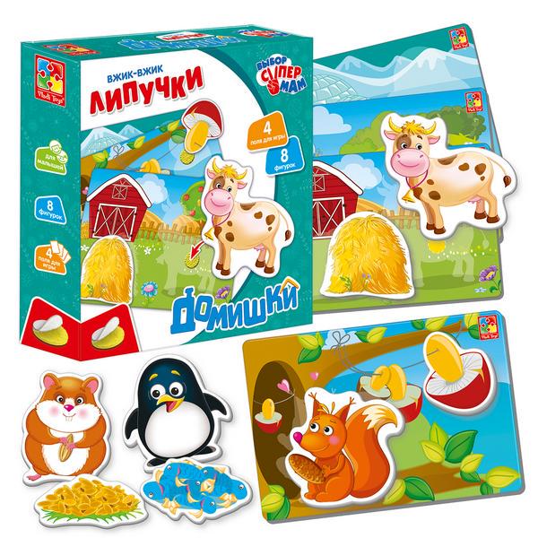 Настільна гра Vladi Toys Вжик-вжик Липучки Домівки (MTT-85079)
