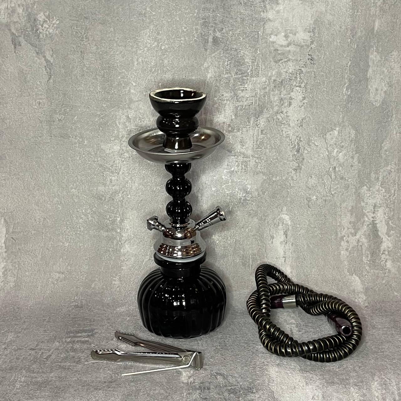 Кальян маленький на 1 трубку 4234 28 см Черный (364910)