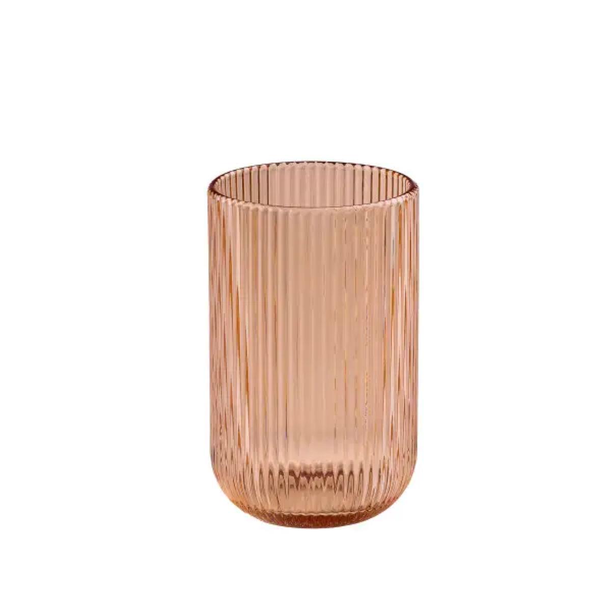 Набор стаканов стеклянных 400 мл 6 шт. Янтарный (3234) Набор стаканов стеклянных 400 мл 6 шт. Янтарный (3234)