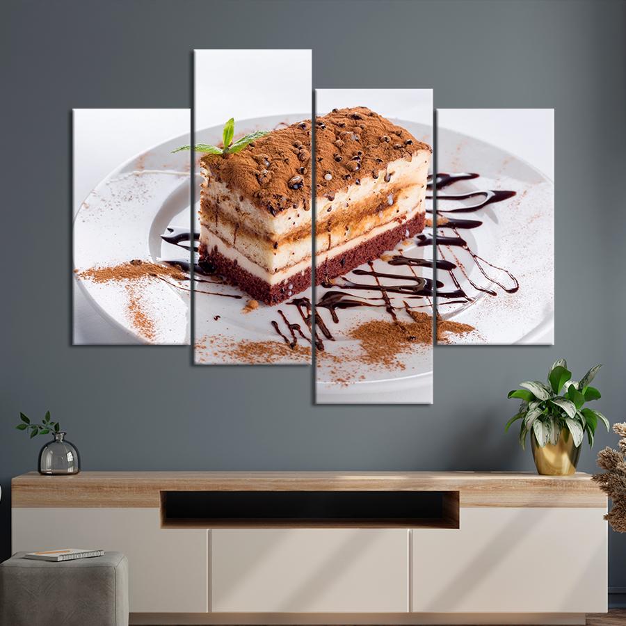 Настенний декор Торт Тирамису 89x56 см (A312-4)