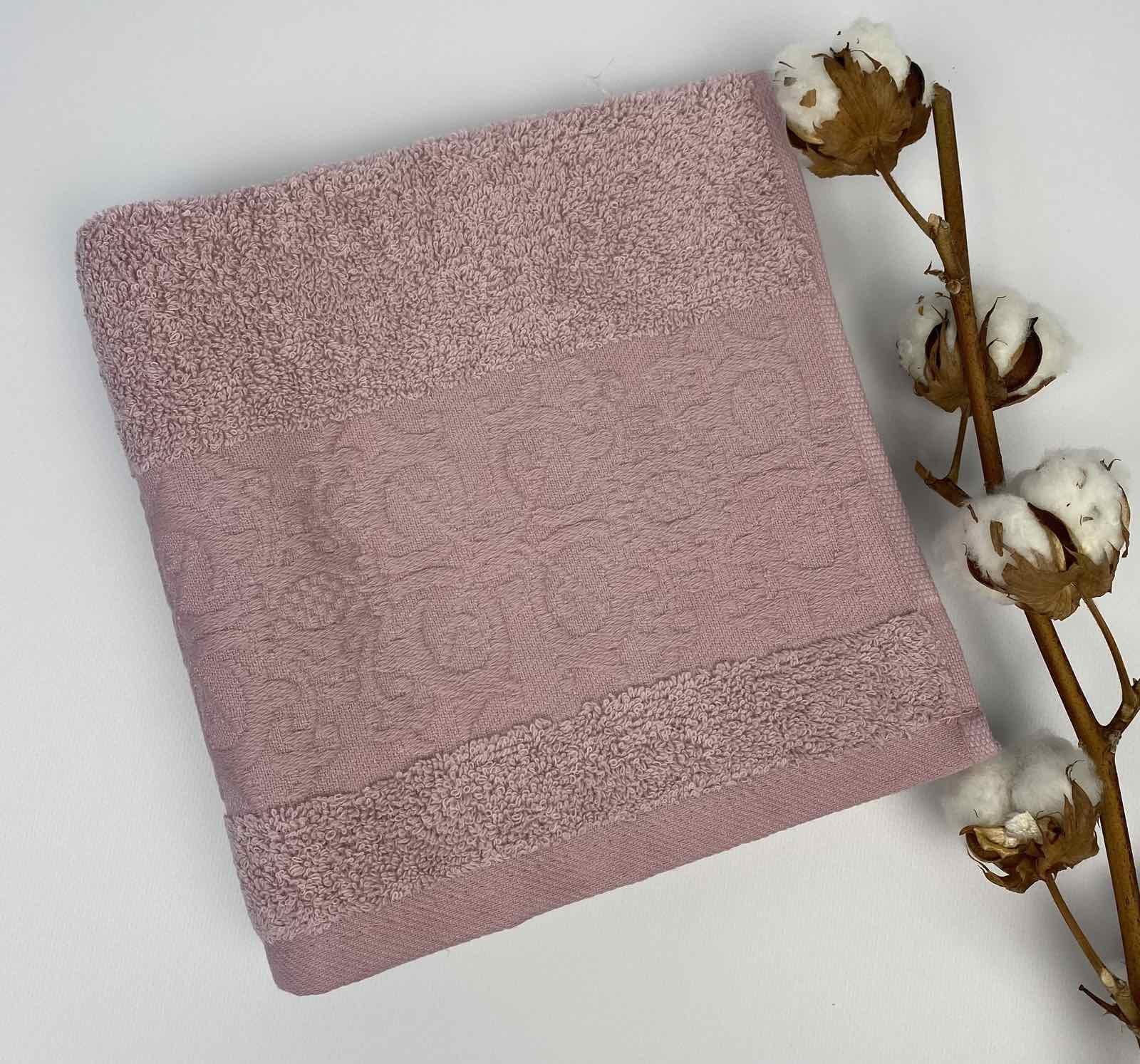 Полотенце Cottonize 50х90 см cod124 Грязно-розовый (CN16340)