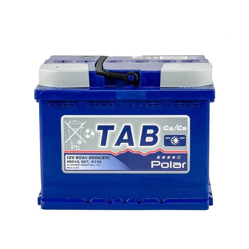 Аккумулятор TAB Polar Blue 60 Ah/12V [+ -] 121 160 - фото 2