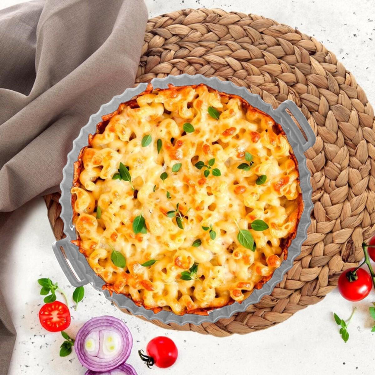 Форма силиконовая для аэрогриля мультипечи A-PLUS 21х4,5 см (4051 G) - фото 6 Форма силиконовая для аэрогриля мультипечи A-PLUS 21х4,5 см (4051 G) - фото 6